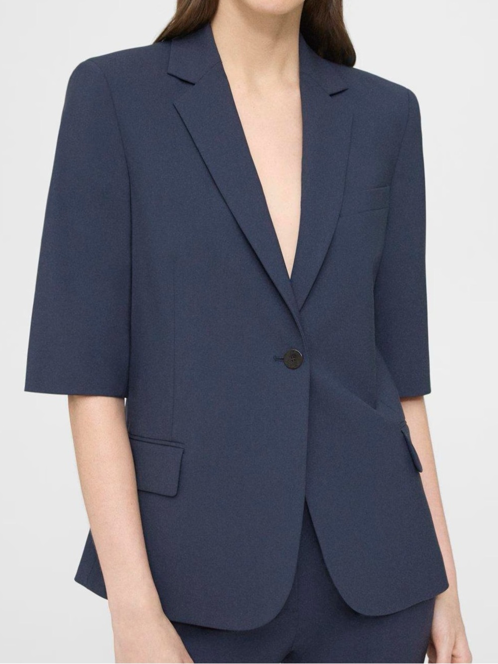 THEORY SHORT SLEEVE BLAZER*******SIZE: 6